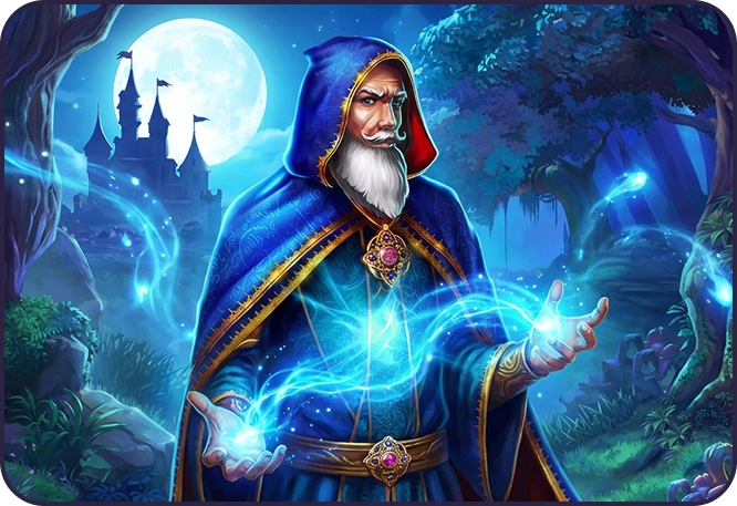 Blue Wizard flexible wagering options